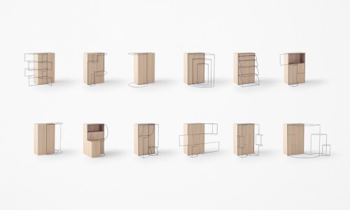 惊艳就好，Nendo 推出 “trace-container” 轨迹橱柜